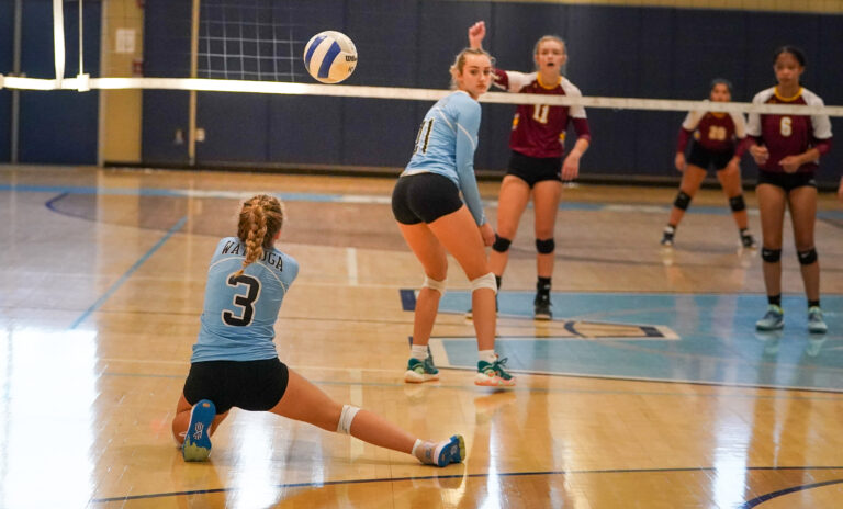 Watauga sweeps Hickory, 25-11, 25-18, 25-21 while showing off bench depth