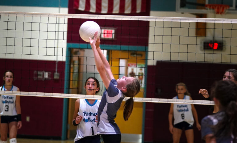 A night of rallies in Watauga middle school volleyball