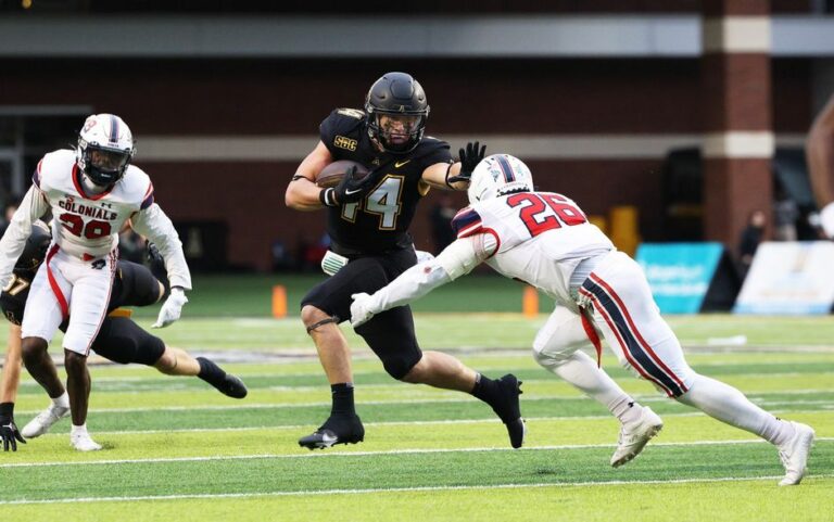 App State alums cheer lopsided football win over Robert Morris, 42-3, on Homecoming