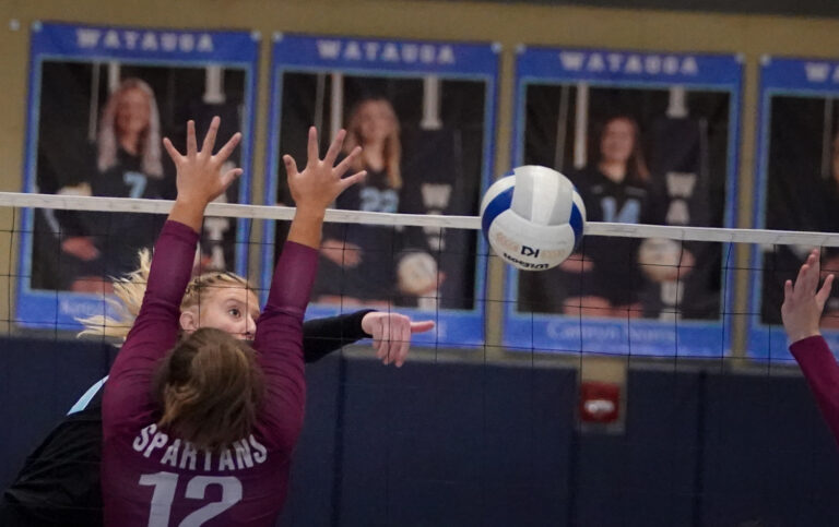 Farthing posts 1,000th career ‘kill’ in Watauga sweep of South Caldwell volleyball
