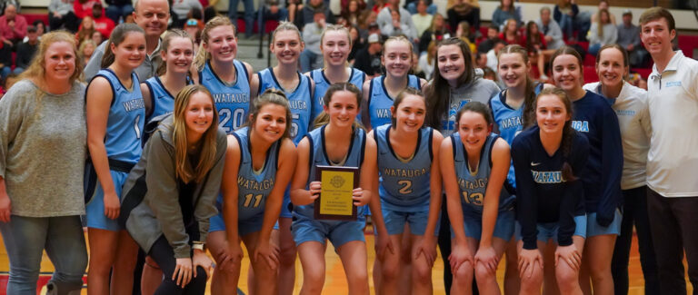 Watauga WBB overcomes regular season nemesis, Hibriten, to win NWC tourney title, 48-43
