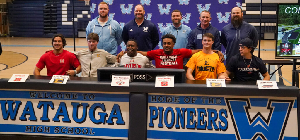 Six more Watauga athletes celebrated for commitments to 'play at the ...