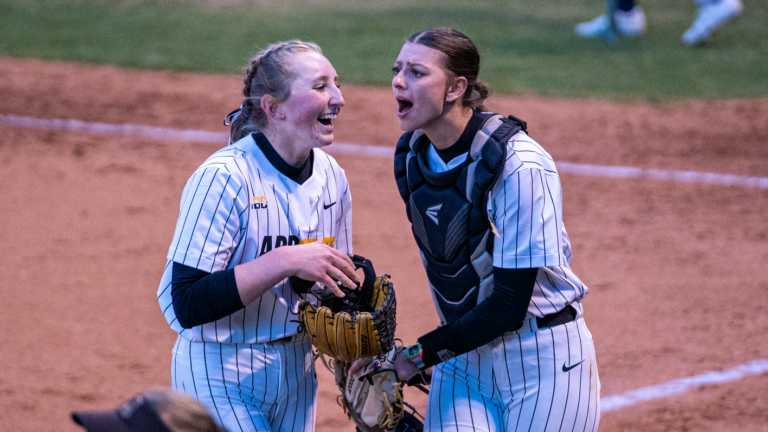 Historic win: App State softball splits doubleheader with nationally ranked Ragin’ Cajun