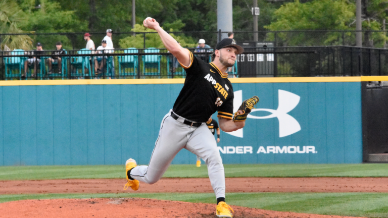 Hamilton strikes out 15 to lead Mountaineers past No. 8 Coastal Carolina