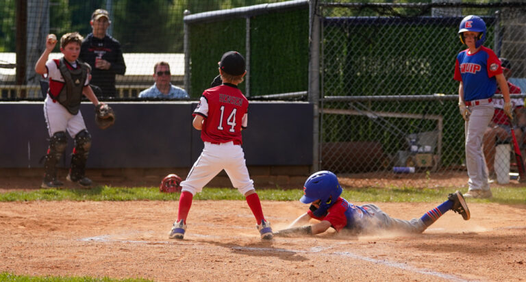Equip Sports 9u advances to quarterfinals of WNC Cal Ripken State Tournament with two Saturday wins