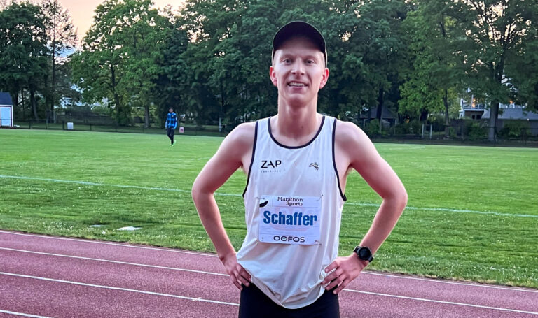 Schaffer outsprints field at end to win the Adrian Martinez Classic in Concord, Mass.
