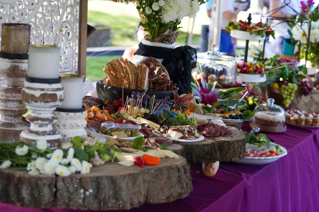 Allen Tate Companies and Allen Tate Realtors had a big buffet spread for Symphony by the Lake on July 21.