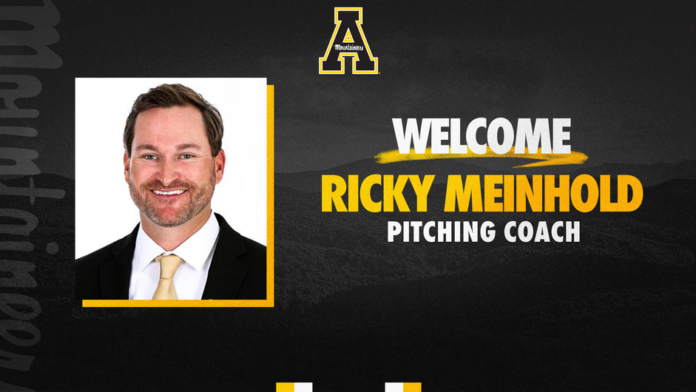 Ricky Meinhold hired as App State pitching coach