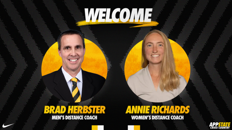 Herbster, Richards hired as App State distance coaches
