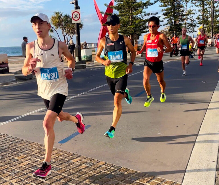 Flat and fast: Izewski sparkles in Gold Coast Marathon