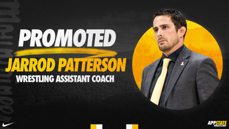 Patterson earns App State Wrestling promotion