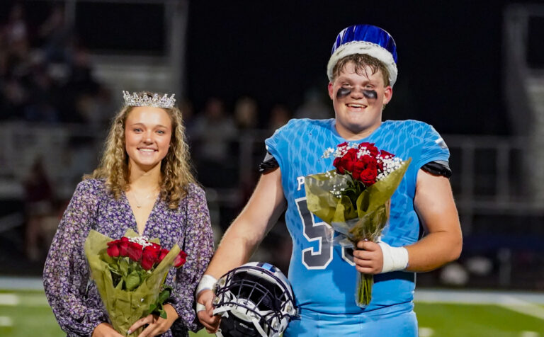 Pioneers run, romp through Spartans on Homecoming Night, 49-7