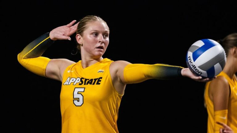 App State volleyball wins two in Greenville, ECU test looms