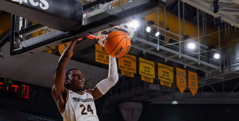 Historic MBB matchup at the Holmes Center on Dec. 3