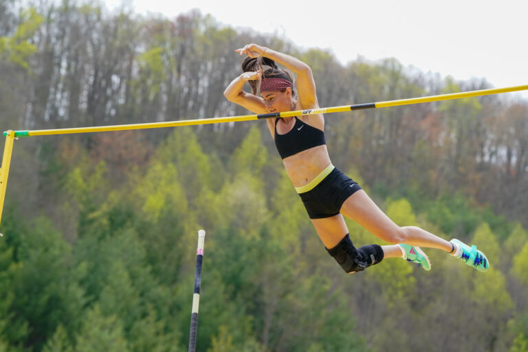 Gray breaks own school record in Pole Vault, App State women dominate in sprints, middle distances