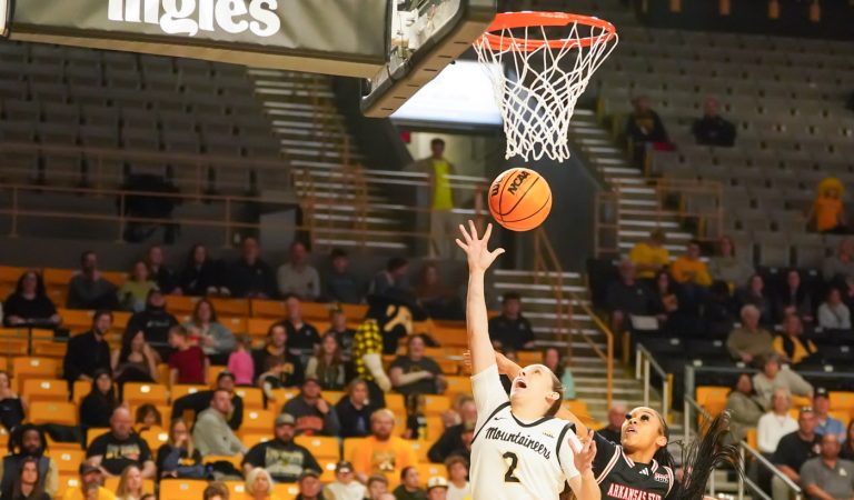 Mountaineers subdue Red Wolves, 77-62 in Sun Belt season opener