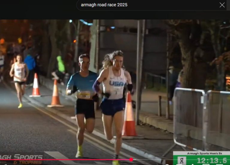 Colley tops field in Northern Ireland international 5k