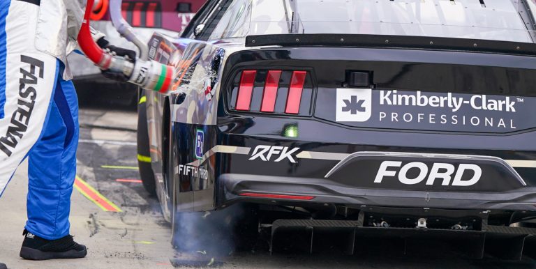 Chastain streaks to the front for the Coca-Cola 600 win