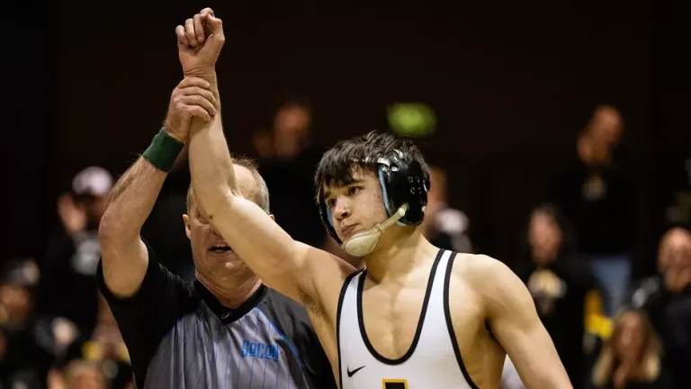 App State grapplers dominate VMI, remain unbeaten in SoCon